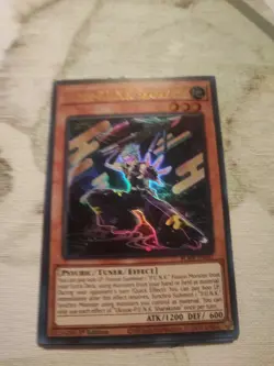 Yugioh - Ukiyoe-P.U.N.K. Sharakusai (Ultra Rare) (1st Edition) - BLMR-EN061 P - Image 1