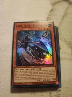Yugioh! Gold Pride - Eliminator - LEDE-EN020 - Super Rare - 1st Edition Near Min - Image 1