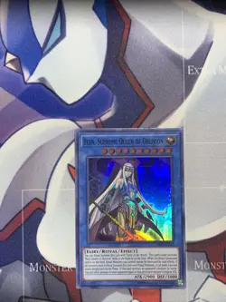 *** RUIN, SUPREME QUEEN OF OBLIVION *** OP08-EN004 SUPER RARE YUGIOH! MINT/NM - Image 1