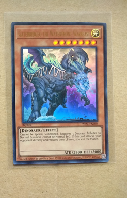 Yugioh Gatebridgeo the Waterfront Warbeast 2024-EN003 Ultra Rare WCS English - Image 1