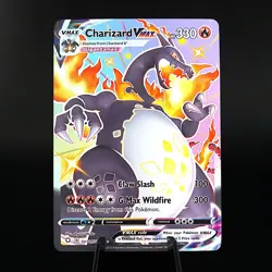 [ART CARD] Charizard VMAX SV107 Holo CUSTOM MADE *READ DESCRIPTION* - Image 1