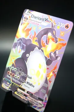 [ART CARD] Charizard VMAX SV107 Holo CUSTOM MADE *READ DESCRIPTION* - Image 3
