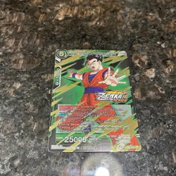 Son Gohan Hidden Might Zenkai Stamped Foil Dragon Ball Super Card Game | NM - Image 4
