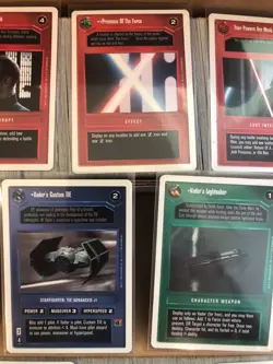 🔥Star Wars Premiere Unlimited White Border CCG ~ 2,000 Card Lot- Falcon🔥 - Image 4