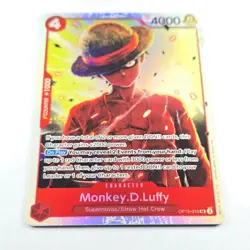 Monkey D. Luffy OP12-015 SR Legacy of the Master - ONE PIECE Card Game ENGLISH - Image 2