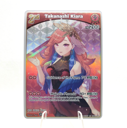 Hololive Card Game EN - Takanashi Kiara - RR hBP01-067 Foil Mint TCG Card - Image 1