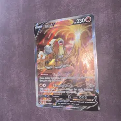 Pokemon Entei v Crown Zenith Ultra Rare Card GG36/GG70 NM Condition - Image 2