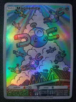 Magnemite Pokemon TCG Pocket Custom Textured DIY Holo Foil Card - Image 1