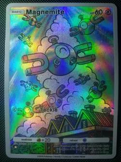 Magnemite Pokemon TCG Pocket Custom Textured DIY Holo Foil Card - Image 2