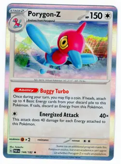 Pokemon TCG "Porygon-Z" Paradox Rift #144/182 Holo Rare! 2 Card Set! NM To M - Image 1