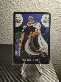 One Piece Card Game Silvers Rayleigh Legacy of the Master OP12 - Image 1