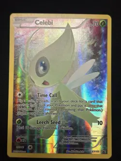 Celebi XY Generations XY111 Black Star Promo Pokemon Card - Image 1
