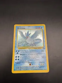 Pokemon TCG - Articuno Rare Holo Card 2/62 1999 -Fossil - Image 2