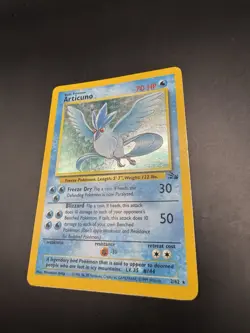 Pokemon TCG - Articuno Rare Holo Card 2/62 1999 -Fossil - Image 3