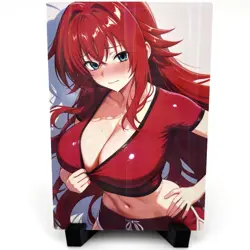 High School DxD Rias Gremory Sexy Anime Waifu Girl Lewd Goddess Story Art Card - Image 1