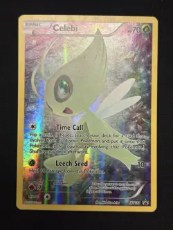 Celebi XY Generations XY111 Black Star Promo Pokemon Card - Image 1