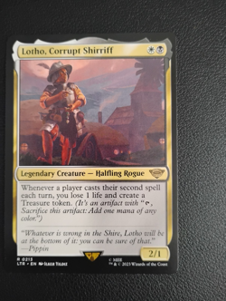MTG Lotho, Corrupt Shirriff The Lord of the Rings: Tales of Middle-earth NM/M - Image 2