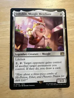 x1 Stiltzkin, Moogle Merchant R MTG Final Fantasy M/NM, English - Image 1