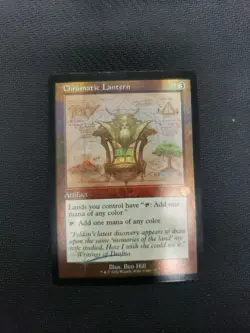 MTG *Chromatic Lantern Schematic Foil X1* (NM) Brothers War Retro Artifacts - Image 1