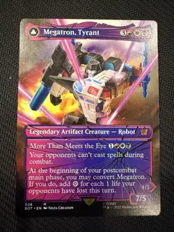 MTG - Megatron, Tyrant (Shattered Glass) - Universes Beyond - BOT 026 - Image 1