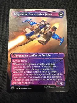 MTG - Megatron, Tyrant (Shattered Glass) - Universes Beyond - BOT 026 - Image 2