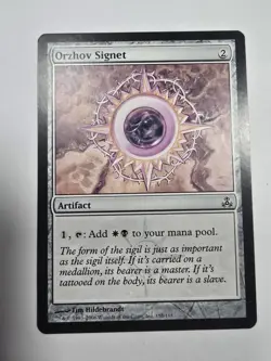 Orzhov Signet Guildpact Regular Magic The Gathering Mtg - Image 1
