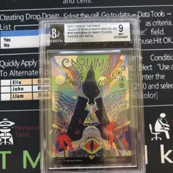 Saruman of Many Colors M Poster Regular #743 | LTR Lord of the Rings | MTG - Image 1