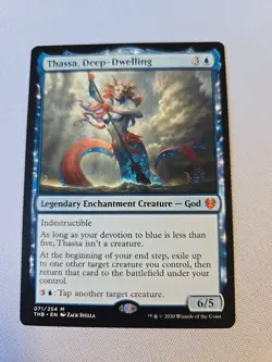 Thassa, Deep-Dwelling - Theros Beyond Death - LP MTG Magic - Image 1