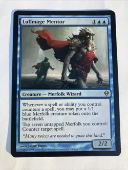 Lullmage Mentor Zendikar MTG LP - Image 1