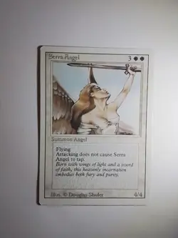 Magic the Gathering ~ MTG ~ 1x Serra Angel ~ REVISED - Image 1