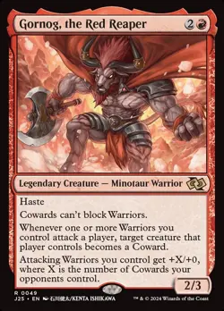 1x - Gornog, the Red Reaper - #49 - Jumpstart Foundations - NM MTG - Image 1