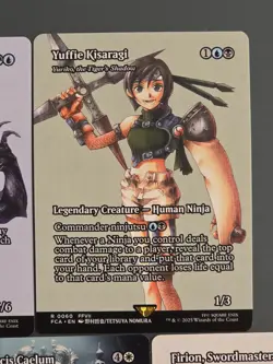 Lot of 5x Rare Through the Ages Final Fantasy MTG cards. NM Never Played - Image 3