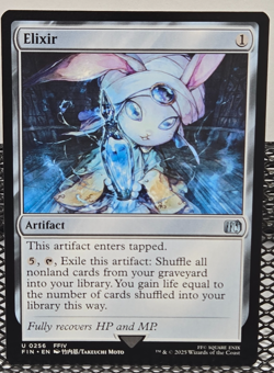 MTG, Elixir, U, Final Fantasy, FIN, NM/MINT, 0256 - Image 1