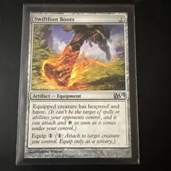MTG Swiftfoot Boots Magic 2012 219/249 Uncommon - Image 1