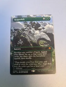 Scapeshift (Borderless) Special Guest - LP MTG Magic - Image 1