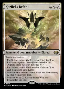MTG I Magic I Kozileks Befehl I Modern Horizons 3 I MH3 0011 I Rare I DE I NM - Image 1