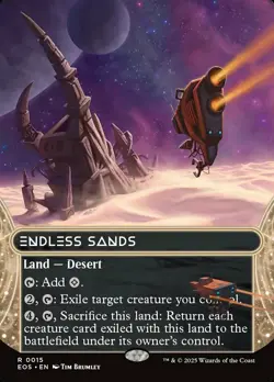 MTG I Endless Sands I Edge of Eternities: Stellar Sights I EOE 0015 I Rare NM EN - Image 1