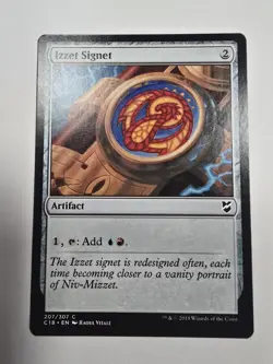 Izzet Signet Commander 2018 Regular Magic The Gathering Mtg - Image 1