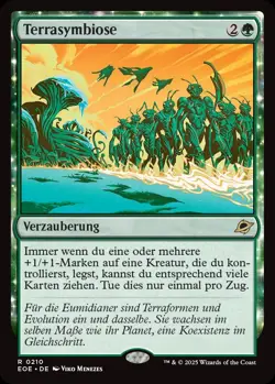 MTG I Terrasymbiose I Am Rande Der Ewigkeit I EOE 0210 I Rare I NM I DE - Image 1