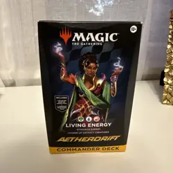 MtG - Aetherdrift Commander Deck - Living Energy NEW/SEALED - Image 1