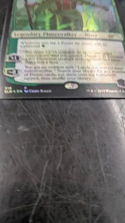 Nissa, Who Shakes the World (Stained Glass) Secret Lair Drop Foil MTG Card - Image 4