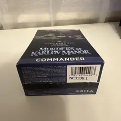 MtG: Murders at Karlov Manor - Commander Deck - Deep Clue Sea - NEW/SEALED - Image 2