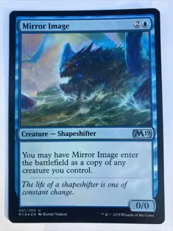 Mirror Image Foil M19 MTG NM - Image 1