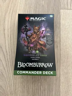 Magic the Gathering Bloomburrow Commander Deck Squirreled Away MTG NEW In box - Image 1