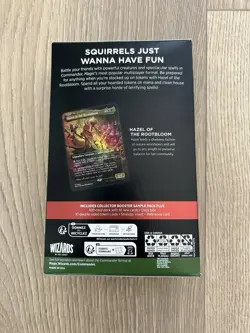 Magic the Gathering Bloomburrow Commander Deck Squirreled Away MTG NEW In box - Image 2