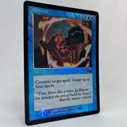 MTG Rewind Urza's Saga Foil Magic The Gathering TCG Card NM Shipping Included - Image 1