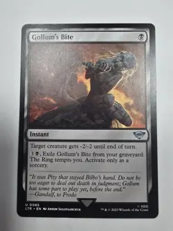 Gollum's Bite Universes Beyond: the Lord of the Rings: Tales of Middle-Earth Mtg - Image 1