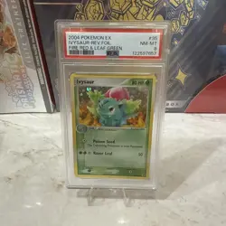 Pokemon Card Ivysaur EX Fire Red & Leaf Green 35/112 Reverse Holo CGC 8 - Image 1