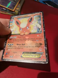 Flareon EX RC6/RC32 Radiant Collection Holo Pokemon Card Near Mint Condition - Image 3