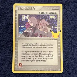 Rocket's Admin 86/109 Celebrations Classic Collection Holo Pokemon Card NM - Image 1